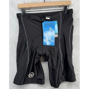 Canari‎ Cyciling Shorts Gel Padding Black Men's Size XL NWT